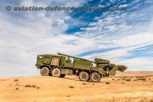 ATMOS truck-mounted howitzer that offers the advantages of superior fire