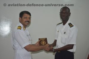 Crest Exchange with Capt B M Khoule