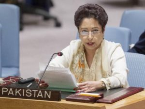 Maleeha Lodhi Pakistan's Ambassador to UN has started giving interviews to the western media