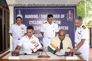 Signing of MoU between Navy and IMD.  