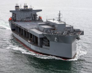 The third Expeditionary Sea Base ship, Louis B. Puller