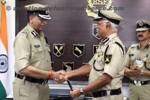 Vivek Kumar Johri took over the charge of Director General of BSF