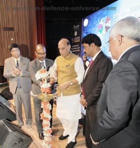 The Hon’ble Raksha Mantri, Shri Rajnath Singh, inaugurating the 7th edition of ‘Engineers Conclave’ (EC-2019).