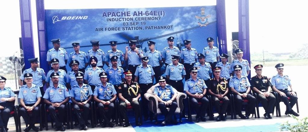 Indian Air Force now owners of the Apache fleet happy at this formidable addition to their fleet 