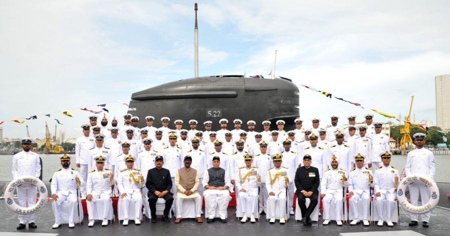 Ins Khanderi Indian Navy’s Indigenously Built Submarine INS Khanderi Got Commissioned