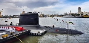 Indian Navy’s Indigenously Built Submarine INS Khanderi Got Commissioned