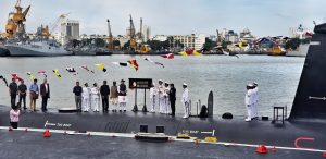 Indian Navy’s Indigenously Built Submarine INS Khanderi Got Commissioned