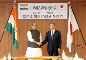Defence Ministers of  India & Japan meet