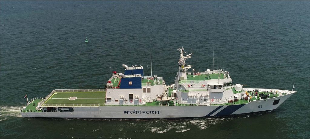 L&T-built 51stdefence vessel ICGS Varahawas
