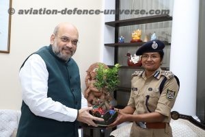 DIG ITBP Aparna Kumar called on the Hon'ble Union Home minister