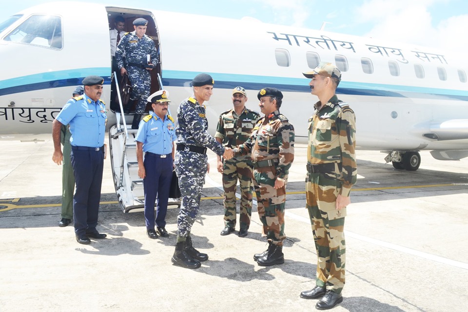 CNS Admiral Karambir Singh at INS Baaz