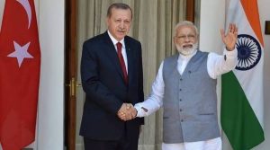 Prime Minister Narendra Modi and Turkish President Recep Tayyip Erdogan 