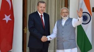 Prime Minister Narendra Modi and Turkish President Recep Tayyip Erdogan