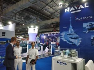 Naval Group exhibits at SMM INMEX