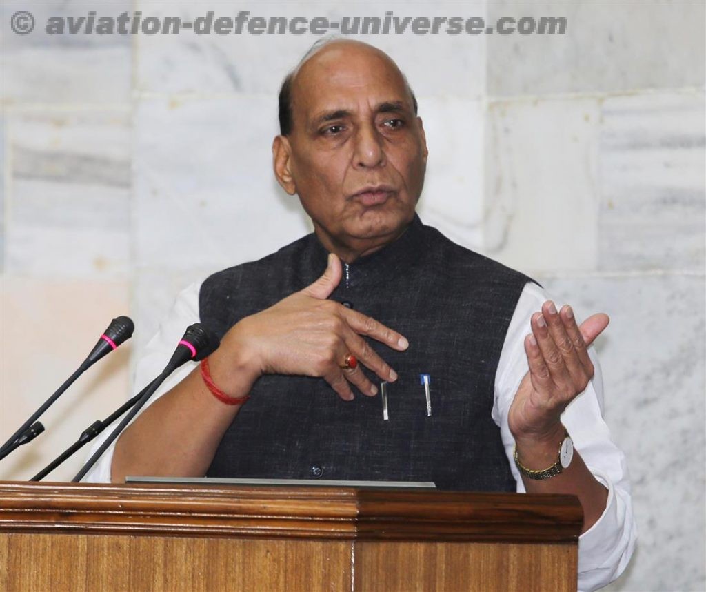 Defence Minister Rajnath Singh