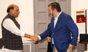 Defence Minister of India Rajnath Singh appreciates role of U.S. 