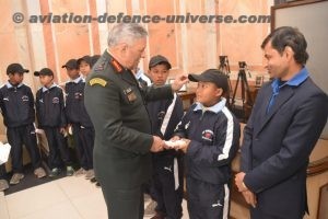 Army Chief interacts with Students