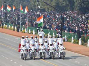 Women bikers of CRPF enliven the Rajpath