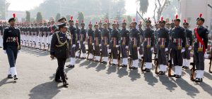 Chief Marshal RKS Bhadauria visited the NCC Republic day Camp 2020