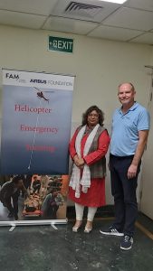 Editor ADU Sangeeta Saxena with Ralph Setz 