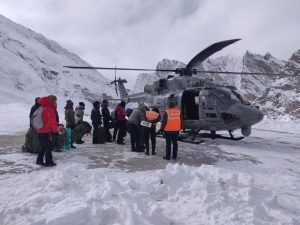 IAF rescues stranded trekkers