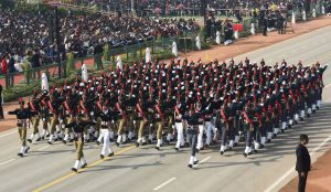 NCC Boys Marching Continent passes