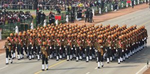 The Sikh Light Infantry Regiment Marching