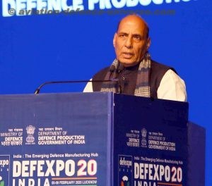 The Union Minister for Defence,  Rajnath Singh