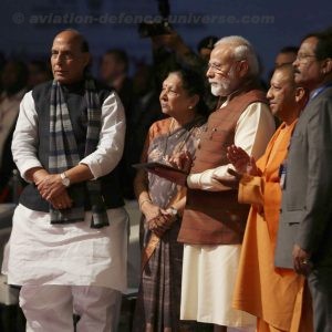 Narendra Modi addressing at the inauguration 