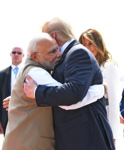 Indian Prime Minister Narendra Modi and U.S. President Donald Trump