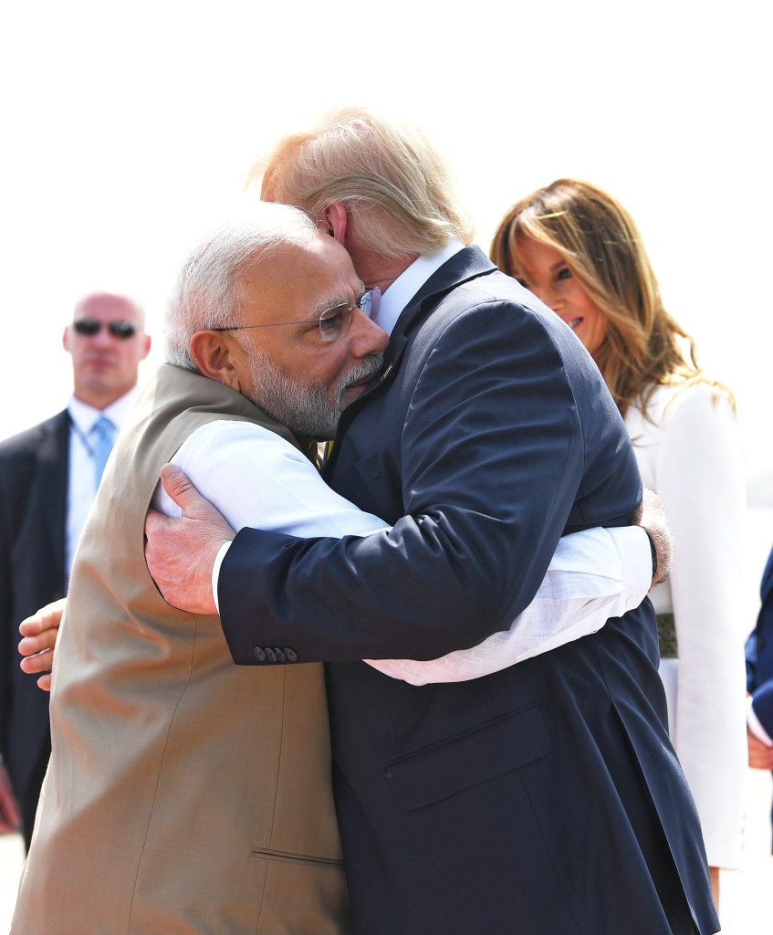 Indian Prime Minister Narendra Modi and U.S. President Donald Trump