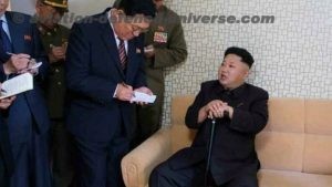North Korean rebel supremo Kim Jong-un