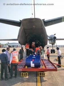 Indian Air Force airlifts essential Chemicals
