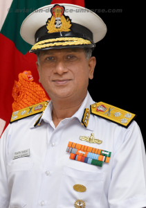 Chief of Staff. Vice Admiral Biswajit Dasgupta