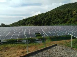 solar plant in Ezhimala