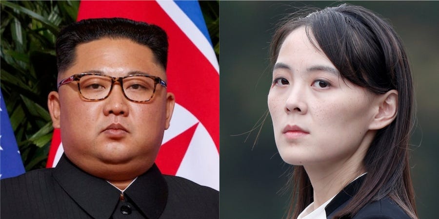 Kim  Jong Un’s sister Kim Yo Jong