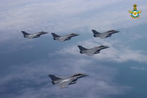 Indian Rafales in Indian skies