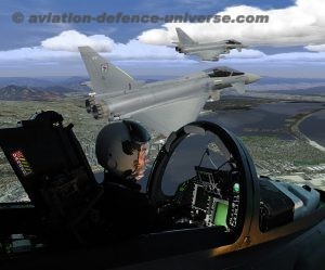 CAE Medallion on Qatar Air Force Typhoons