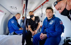 NASA astronauts Bob Behnken and Doug Hurley