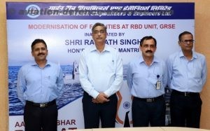 Rear Admiral VK Saxena,IN (Retd.), Chairman and Managing Director