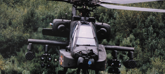 AH-64E Apache Helicopters