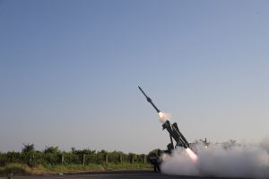 QRSAM Missile System takes a direct hit