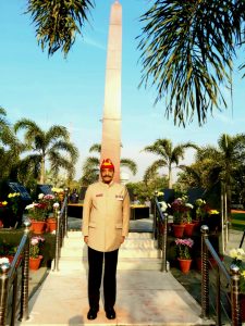 Col Mahendra Kumar 
 the landscapist & the horticulturist