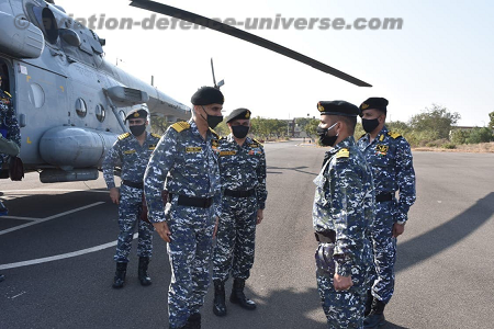 Admiral Karambir Singh, the Chief of the Naval Staff (CNS)