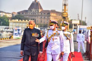 CNS showing the way to Admiral Shekhawat Chief Guest