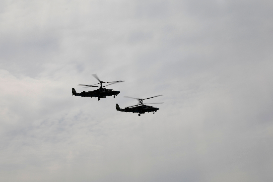Russian Air Force & Air Defence Russian Army roar in Khabarovsk skies