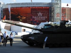 Russian Tank in full resplendence