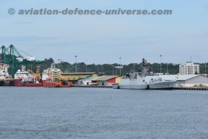 Indian Naval Ships Shivalik and Kadmatt at Brunei