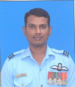 Squadron Leader Deepak Mohanan conferred Vayu sena Medal (Gallantry)