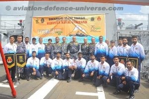Indian Navy mountaineering expedition flagged off from INS Trishul